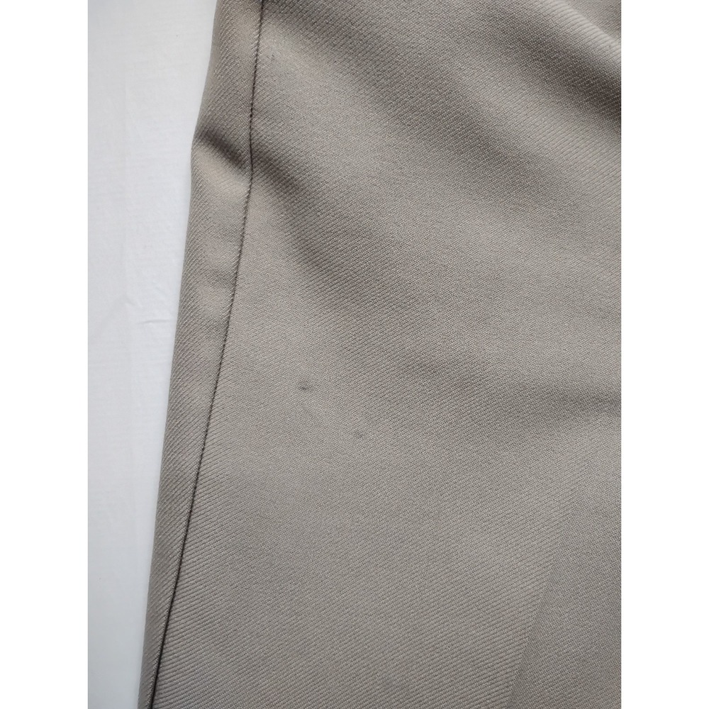 Levis Pants Mens 38x30 Tan Bootcut Polyester Dress Flat Front - Picture 3 of 11